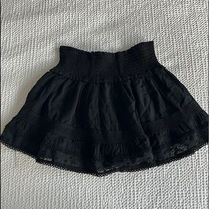Black Katie J NYC Tween Lara Skirt